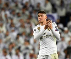 El centrocampista uruguayo no podrá estar el sábado en el partido de la 20ª jornada del campeonato español contra el Alavés, sumándose a las bajas de Sergio Ramos (molestias en la rodilla) y de Dani Carvajal. Foto: AFP