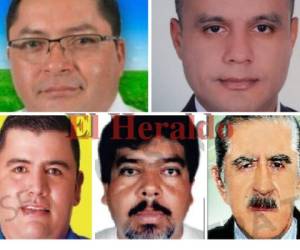 Los rostros de los alcaldes municipales de los cinco municipios donde no ganaron los partidos tradicionales a nivel de corporaciones municipales.