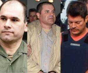 Osiel Cárdenas Guillen, Joaquín El Chapo Guzmán y Francisco Javier Arellano Félix compartirán cárcel en Estados Unidos. Foto: Cortesía.