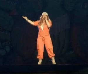 Este es el primer holograma que se hace con un artista hispano. /Foto captura video/