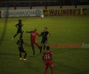 Motagua y Real Sociedad disputaron un partidazo en el Francisco Martínez Durón esta noche. Foto: EL HERALDO