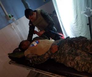 Los militares fueron trasladados al Hospital General San Isidro de Tocoa, Colón.