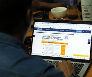 Desde 2025 la UNAH implementó la modalidad virtual para hondureños en el extranjero, ellos también pueden hacer la prueba de admisión.