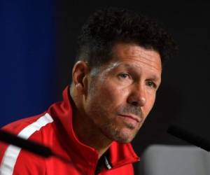 'Muchos partidos se juegan con el corazón en lugar de con la cabeza y el pie, y este es uno de ellos', dijo Diego Simeone. (AFP)