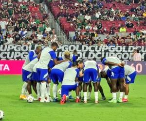 Honduras inició el segundo tiempo perdiendo 3-0. Foto: Concacaf.