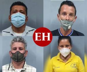 Los tres nicaragüenses y la hondureña ya fueron remitidos ante las autoridades correspondientes en esa zona del país.
