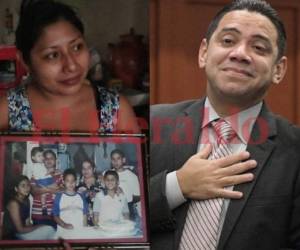 Brenda Jarquín Mayorga confesó estar muy contenta tras la liberación de su hermano. Foto Estalin Irías| EL HERALDO