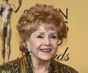 La actriz Debbie Reynolds falleció de un derrame cerebral. Foto AFP.