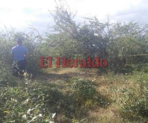 En esta zona fue encontrado el cuerpo del joven decapitado.