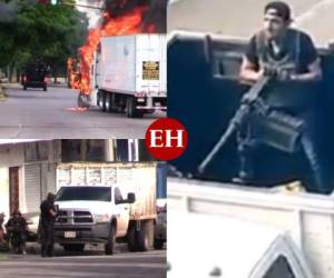 Culiacán se convirtió en un infierno por los enfrentamientos armados que comenzaron hace más de tres horas y tienen en vilo a toda la ciudad. Fotos AFP| Twitter