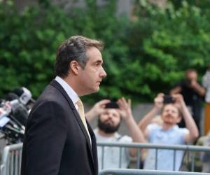Michael Cohen, ex abogado personal del presidente estadounidense Donald Trump. Foto: Agencia AFP.