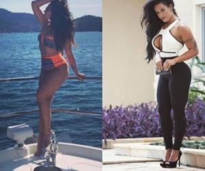 La doble de Demi Lovato, radica actualmente en Miami, y es una inspiración para las mujeres que quieren tener un cuerpo como ella. Fotos Instagram @suelasmar