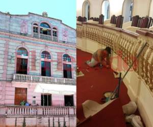 La restauración y remodelación se hará por dentro y por fuera del teatro Manuel Bonilla. Foto: EL HERALDO