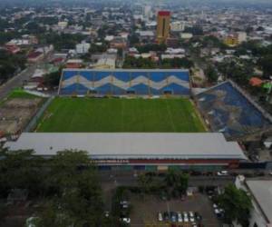 El Estadio Francisco Morazán tendrá grama nueva para el 2023.