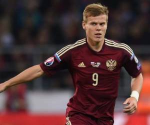 Kokorin se une a las bajas que sufre el equipo anfitrión de la Copa del Mundo, con los defensas Georgy Dzhikiya y Viktor Vasin con la misma lesión. Foto AFP