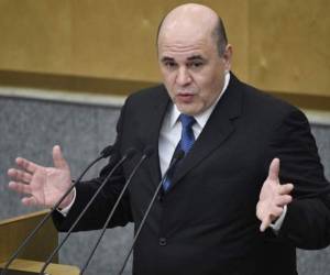 Mijail Mishustin dijo que dio positivo de coronavirus.