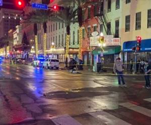 El Departamento de Policía de Nueva Orleans dijo en Twitter que no se realizaron arrestos y que se estaba investigando el incidente. Foto: Cortesía: @Pauldudleynews