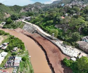 La Alcaldía invirtió L103.9 millones para estabilizar el terreno y reducir la amenaza de deslizamientos hacia el río Choluteca.