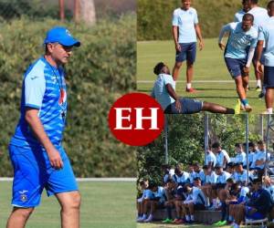 A un día de recibir al Honduras Progreso en el Estadio Nacional, Motagua entrenó este martes en Amarateca. (Fotos: Ronal Aceituno / EL HERALDO)