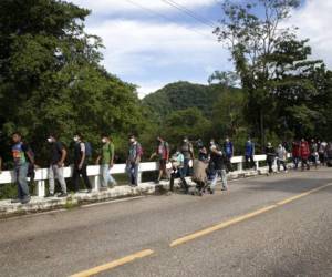 El presidente de Guatemala los ve como un riesgo de contagio en plena pandemia de coronavirus y ha prometido deportarlos. Foto: AP