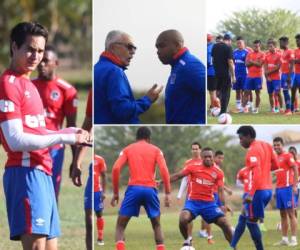 Según Manuel Keosseián, entrenador del Olimpia, ya tiene el equipo definido y solo resta durante la semana acentuar los trabajos para que tenga un buen funcionamiento. Fotos: Ronald Aceituno