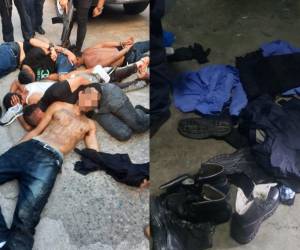 Los individuos fueron puestos a la orden de las autoridades correspondientes para responder por diversos delitos.