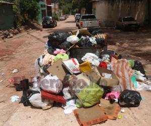 Los vecinos de varias colonias tienen la mala cultura de lanzar la basura en las calles.