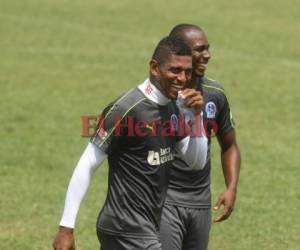 Carlo Costly, delantero del Olimpia y la Selección de Honduras. (Foto: EL HERALDO)