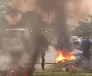 Entre los puntos afectados se reportaron los sectores de Lempira, Brisas del Sur y el desvío antes de llegar a Cofradía.