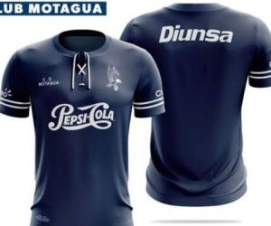 Esta es la camisa que pondrá a la venta Motagua por su 90 aniversario.