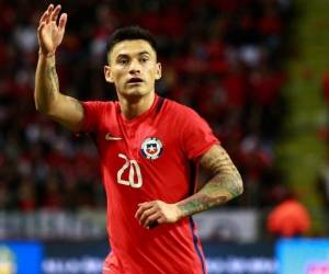 Charles Aránguiz, volante chileno. Foto AFP