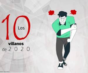 Marco Bográn es el principal villano del año debido al mal manejo de los recursos públicos durante la pandemia de covid-19 y la escandalosa compra de los hospitales móviles