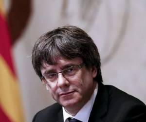 Carles Puigdemont fue detenido en Alemania tras una orden de captura. Foto: agencia AFP