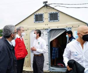 Los embajadores y representantes de los organismos de cooperación visitaron ayer las regiones más afectadas en el valle de Sula.