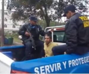 El hombre fue detenido este lunes por la Policía Nacional de Honduras.