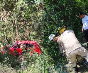 Como Alma Maribel Suazo, de 69 años de edad, fue identificada la mujer que resultó herida tras un accidente vehicular.