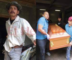 Don José Eufemio Herrera Pineda fue atacado mientras ordeñaba vacas. Este miércoles retiraron su cadáver de la morgue capitalina. Fotos Estalin Irías| EL HERALDO