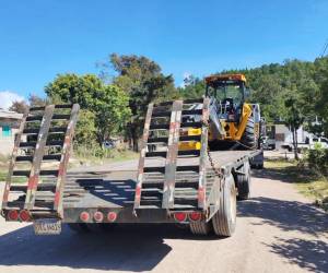 Lepaterique recibió maquinaria que, según la Alcaldía, permitirá reducir uno de los principales gastos municipales: la reparación de carreteras.