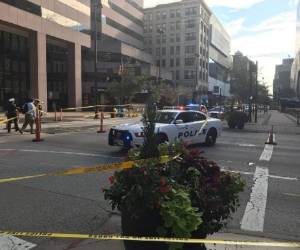 DAYTON, OH - AUGUST 4: People gather for a vigil for the victims of the mass shooting that occurred over night, at the Levitt Pavilion on August 4, 2019 in Dayton, Ohio. In the second mass shooting in the U.S. within 24 hours a gunman left nine dead and another 27 wounded after only a minute of shooting. Matthew Hatcher/Getty Images/AFP== FOR NEWSPAPERS, INTERNET, TELCOS & TELEVISION USE ONLY ==