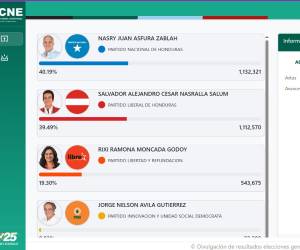 Más de 12 horas han pasado y la página del CNE no se actualiza; este fue el último conteo de votos.