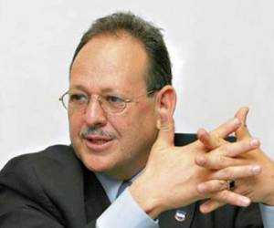 Conferencia de prensa de Juan Diego Zelaya y Fernando Anduray del partido nacional. Foto: EL HERALDO