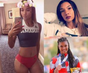 Su nombre es Gianna Woodruff , nació el 18 de noviembre de 1993, tiene 24 años y es una de las atletas estrella de Panamá. (Fotos: Redes sociales)