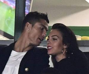 Cristiano Ronaldo junto a Georgina Rodríguez. (Foto: Redes)