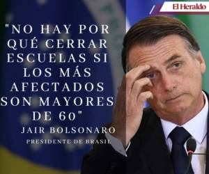 El presidente de Brasil, Jair Bolsonaro, ha mostrado su rechazo a las medidas adoptadas por algunos gobernadores del mundo, aduciendo que el Covid-19 es una 'gripecita' o 'resfriadito'. Estas son sus frases más polémicas...