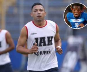 Emilio Izaguirre, quien regresó el domingo oficialmente a la Liga Nacional, lamentó la muerte de Walter 'Pery' Martínez. (Fotos: David Romero / EL HERALDO)