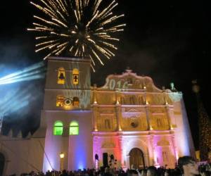 La catedral de Comayagua, uno de los íconos de la excapital del país.