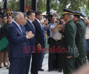Así se desarrollaron los actos en el Campo Parada Marte. Foto Efraín Salgado| EL HERALDO