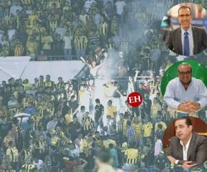 Prensa deportiva y directivos se pronunciaron en redes sociales sobre el ingreso de aficionados en el juego de Motagua y Real España. Conoce quiénes reaccionaron.