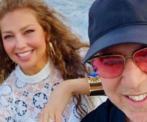 Thalía y Tommy Mottola se casaron hace 19 años en la Catedral de San Patricio. Foto: Instagram