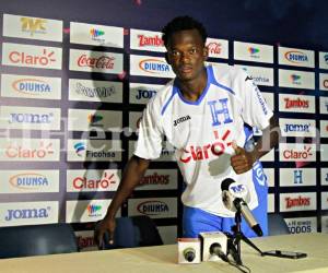 Félix Crisanto, jugador de la Selección Nacional de Honduras. (Foto: Neptalí Romero / Grupo Opsa)